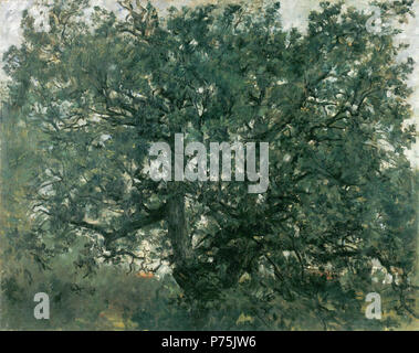 . English: Der Eichbaum 1907 158 Lovis Corinth Der Eichbaum 1907 Stockfoto