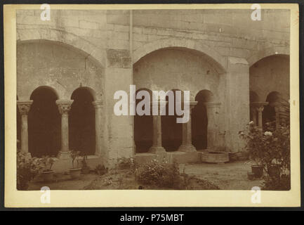 166 Monastère Saint-Paul-de-Mausole de Saint-Rémy-de-Provence - J-A Brutails - Université Bordeaux Montaigne - 1871 Stockfoto