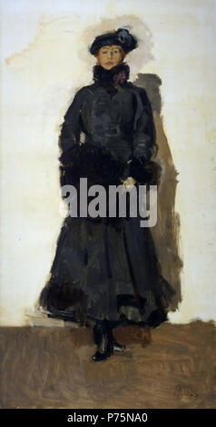 Englisch: Malerei von Mata Hari von Isaac Israels (1916). 11 November 2012, 13:28:33 175 Gemälde von Mata Hari von Isaac Israels Stockfoto