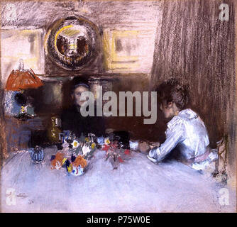 Causerie. 1892 146 James Guthrie - Causerie 1892 Stockfoto