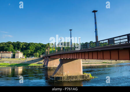 Litauen, Vytautas der Große Brücke über die Memel in Kaunas Stockfoto