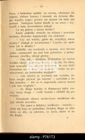 186 PL Hans Christian Andersen-Matka, Anioł, Sosna 23. Stockfoto