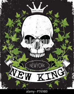 Totenkopf/Skull Illustration/böse Schädel Schädel/concert Poster/leinwand/skull Tattoo/Schädel Kunst/Aquarell Totenkopf/Schwarz grunge Vektor Schädel/Mensch s Stock Vektor