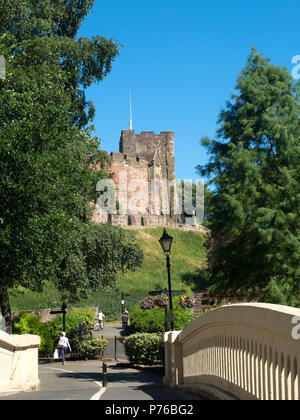 Schloss Tamworth Tamworth GROSSBRITANNIEN Stockfoto