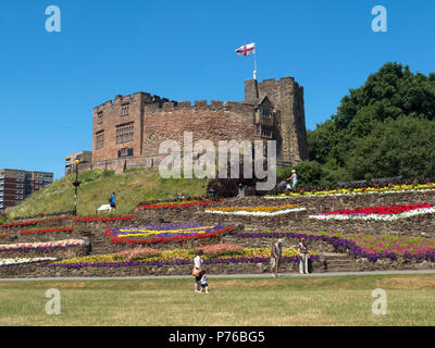 Schloss Tamworth Tamworth GROSSBRITANNIEN Stockfoto