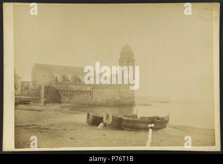 232 Église Notre-Dame-des-Anges de Collioure - J-A Brutails - Université Bordeaux Montaigne - 2254 Stockfoto