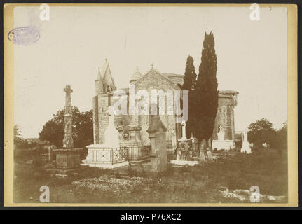 234 Église Saint-Saturnin de Mauriac-J-A Brutails - Université Bordeaux Montaigne - 0555 Stockfoto