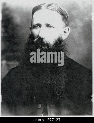 Englisch: Foto von Pfr. Edward Francis Wilson. 1880 3 Reverand Edward Francis Wilson headshot Stockfoto