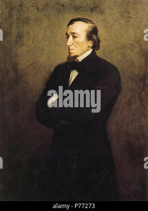 John Everett Millais - Benjamin Disraeli Earl of Beaconsfield 1 1. Stockfoto