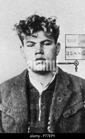 Englisch: Marinus van der Lubbe (1909-1934). Foto von der deutschen Polizei kurz nach seiner Verhaftung, wahrscheinlich Febr. 1933. 28 Februar 1933 46 MarinusvanderLubbe 1. Stockfoto