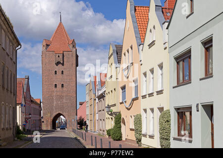 Dammtor Barth, Mecklenburg-Vorpommern, Deutschland Stockfoto