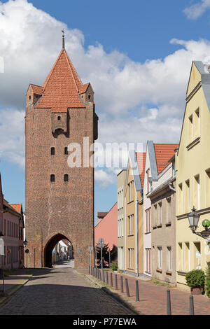 Dammtor Barth, Mecklenburg-Vorpommern, Deutschland Stockfoto