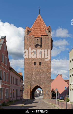 Dammtor Barth, Mecklenburg-Vorpommern, Deutschland Stockfoto