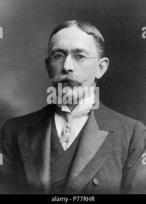 Englisch: Sir Eldon Gorst (1861-1911), ehemaliger britischer Agent und Generalkonsul in Ägypten. ca. 1907 28 Eldon Gorst von Lafayette Stockfoto