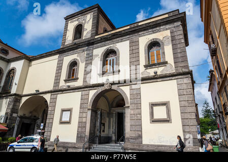 Basilica di Sant'Antonino, Piazza San Antonino, Sorrento, Italien Stockfoto