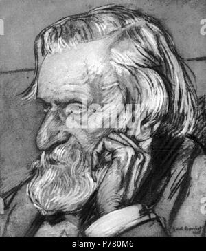 Portrait d'Ambroise Thomas (1811-1896). 1895 3 Ambroise Thomas von Marcel Baschet Stockfoto