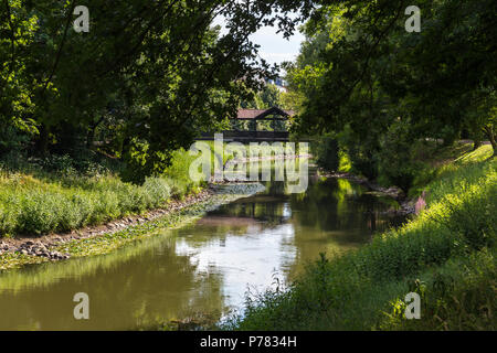 Historische bad vilbel Hessen Deutschland Stockfoto