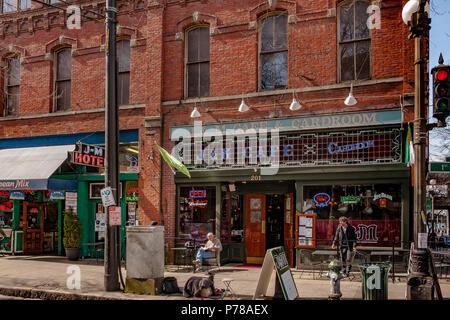 J&M Cafe am Pioneer Square in Seattle, Washington, USA Stockfoto