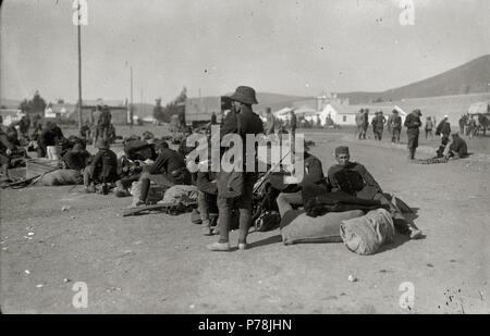 60 Tropas en la Guerra de África (32 de 37) - Fondo Car-Kutxa Fototeka Stockfoto