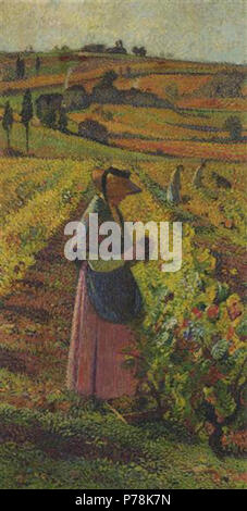 Arbeiten von Henri Martin. Vor 1942 41 Martin - - Ernte-1 Stockfoto
