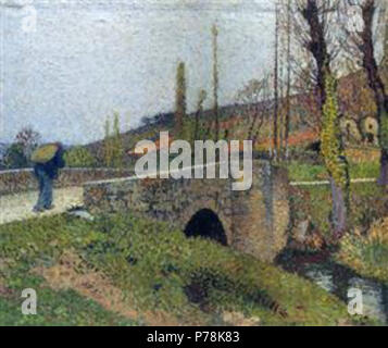 Arbeiten von Henri Martin. Vor 1942 41 Martin-wenig-Brücke Stockfoto