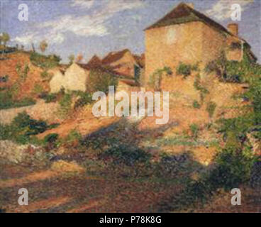 Arbeiten von Henri Martin. Vor 1942 41 Martin --old-Haus Stockfoto