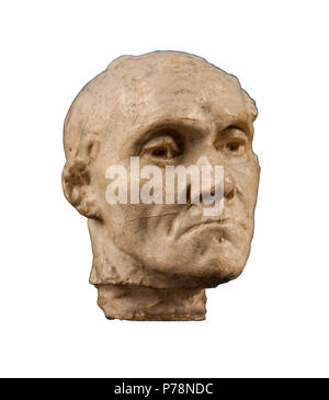 Español: Auguste Rodin, Cabeza de Jean d'Aire, Estudio para los Burgueses de Calais. 1884-88. 7,5 x 5,5 x 6,3 cm, modelado en Terracotta. Inv. 8559. 20. Juni 2015 4 Cabeza de Jean d'Aire-Auguste Rodin Stockfoto