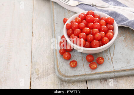 Baby tomato tomberries Stockfoto