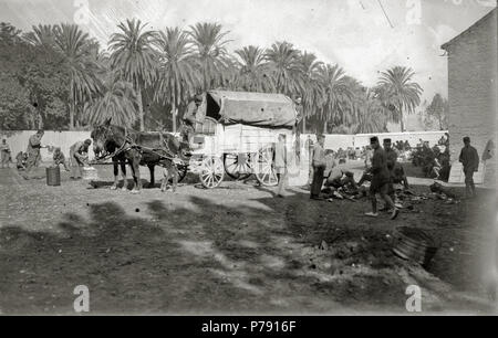 60 Tropas en la Guerra de África (4 de 37) - Fondo Car-Kutxa Fototeka Stockfoto