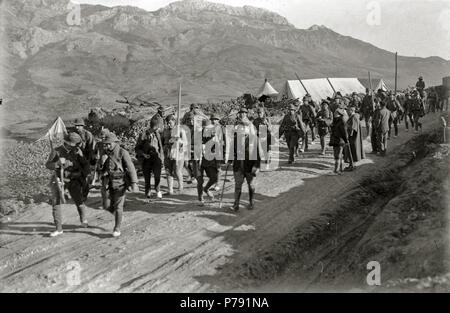 60 Tropas en la Guerra de África (18 de 37) - Fondo Car-Kutxa Fototeka Stockfoto