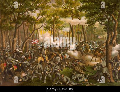 11 Schlacht in der Wüste Stockfoto