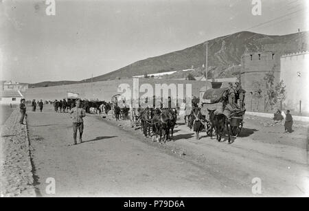 60 Tropas en la Guerra de África (22 de 37) - Fondo Car-Kutxa Fototeka Stockfoto