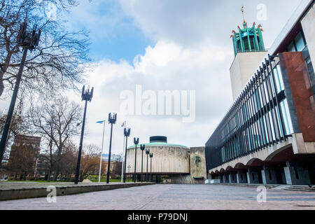 Newcastle upon Tyne Civic Center, entworfen von George Kenyon Stockfoto