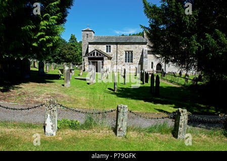 St Gregory's Münster, Kirkdale, in der Nähe von Kirkbymoorside, North Yorkshire, England, Großbritannien Stockfoto