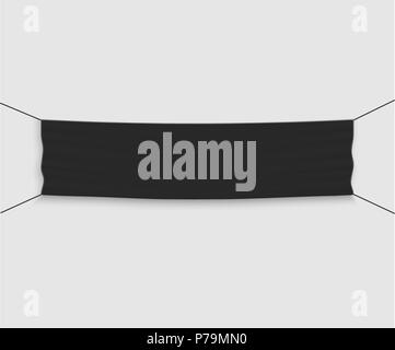 Vorlage vektor Banner, für Ribbon Cutting einladen Stock Vektor