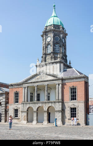 Bedford Hall, der große Hof, Dublin Castle, Dame Street, Temple Bar, Dublin, Provinz Leinster, Republik von Irland Stockfoto