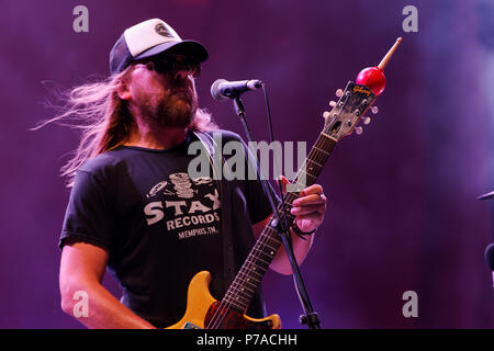 Steve Hill führt auf dem Montreal Jazz Festival Stockfoto