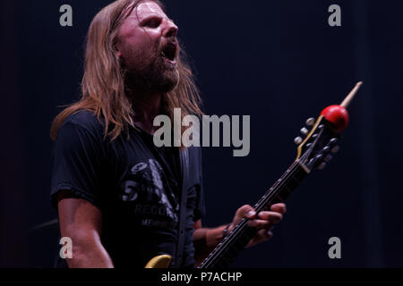 Steve Hill führt auf dem Montreal Jazz Festival Stockfoto