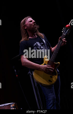 Steve Hill führt auf dem Montreal Jazz Festival Stockfoto