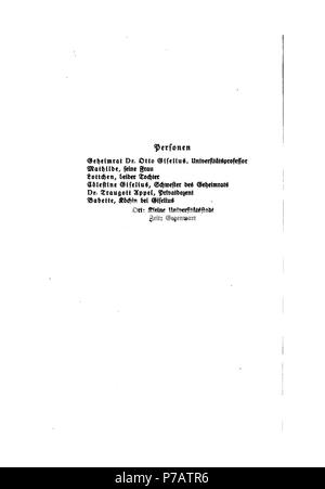 . Gesammelte Werke N/A38 Gesammelte Werke (Thoma) 6 258 Stockfoto