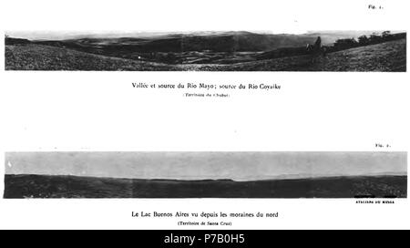 58 Moreno - Reconnaissance de la région andine, 1897, PL. 20. Stockfoto