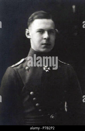 English: Prinz Gottfried zu Hohenlohe-Langenburg Englisch: Prince Gottfried von hohenlohe-langenburg. 15 Februar 1916 65 Prince Gottfried von Hohenlohe-Langenburg 1916 Stockfoto