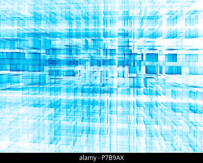 Abstrakte tech Grid - digital erzeugte Bild Stockfoto