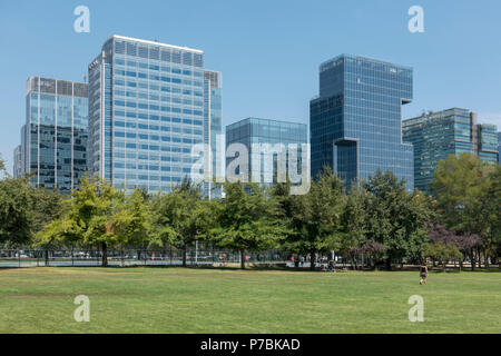 Parque Arauco in dem wohlhabenden Stadtteil Las Condes Santiago de Chile Stockfoto