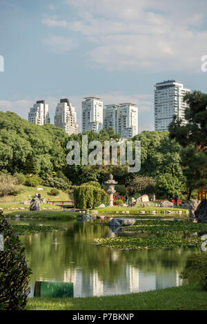 Die Japanischen Gärten in Palermo, Buenos Aires Stockfoto