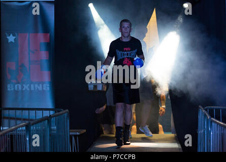 Sonny Preis Boxing Stockfoto