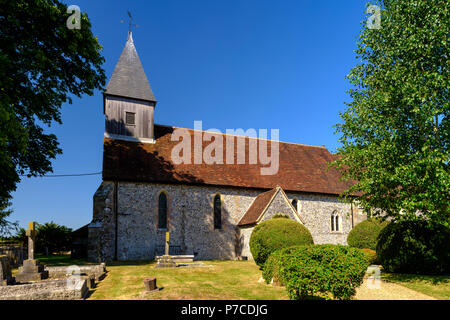 St. Peter und Paul Kirche in Exton, Hampshire, Großbritannien Stockfoto