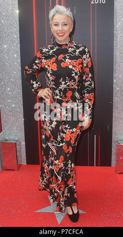 Juni 06, 2018 - Sarah Moyle Teilnahme an British Soap Awards 2018, Hackney Empire in London, England, Großbritannien Stockfoto