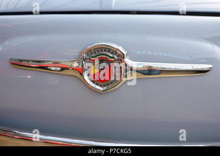 Auto emblem Abarth, italienischen Tuner, iat, Alfa Romeo Stockfoto