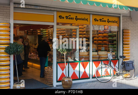 Käse Shop in den Niederlanden Stockfoto